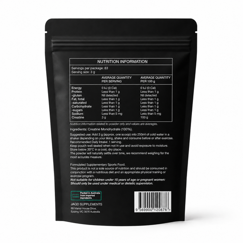 CREATINE MONOHYDRATE